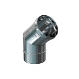 Отвод дымохода 135 (45)