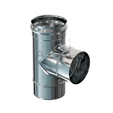 Тройник дымохода 90 МП-П